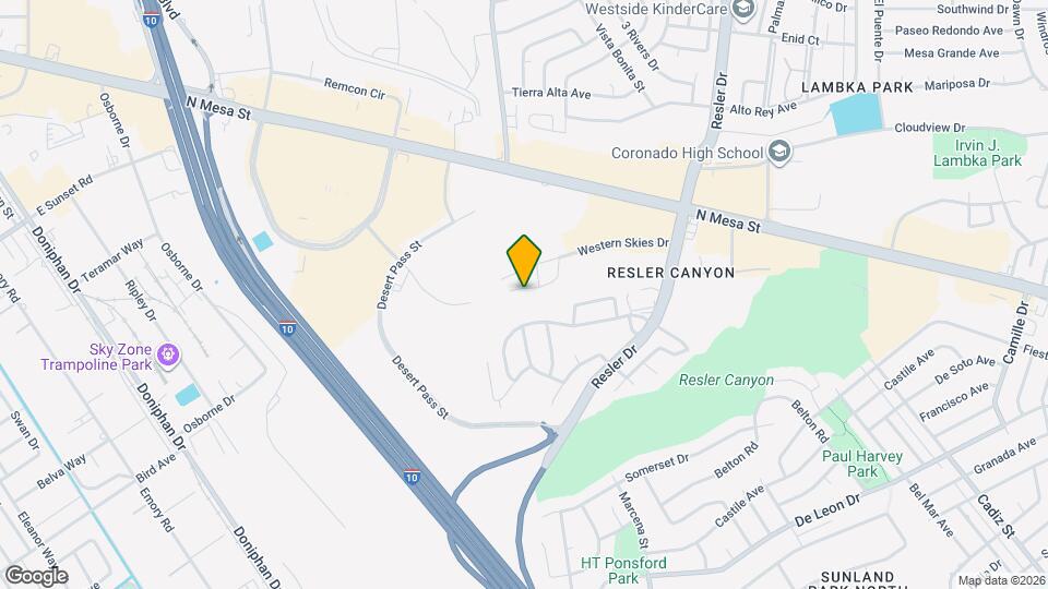 150 Silver Shadow Dr Map and Location Details