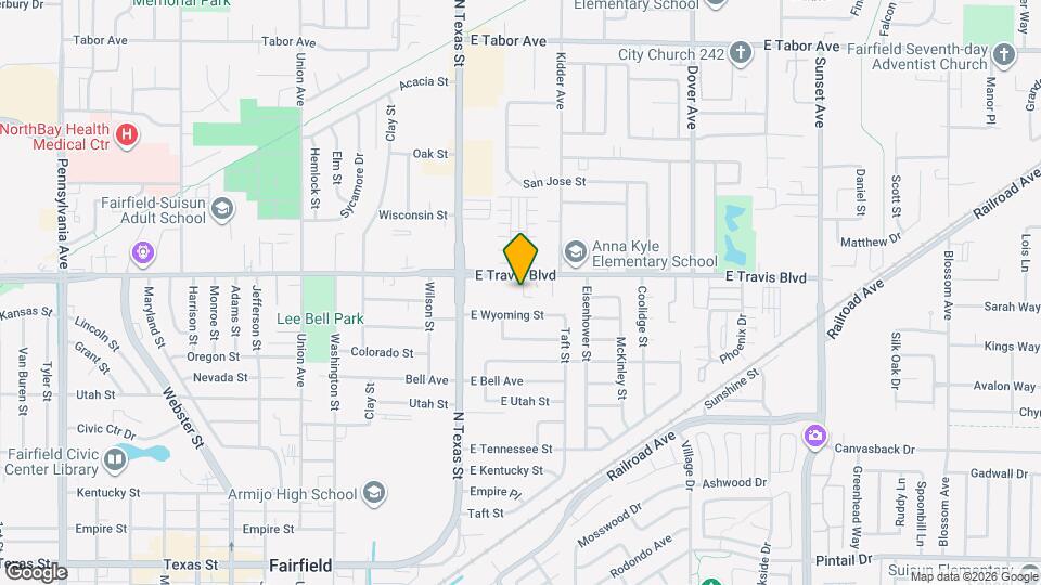 1613 Centennial Dr Map and Location Details