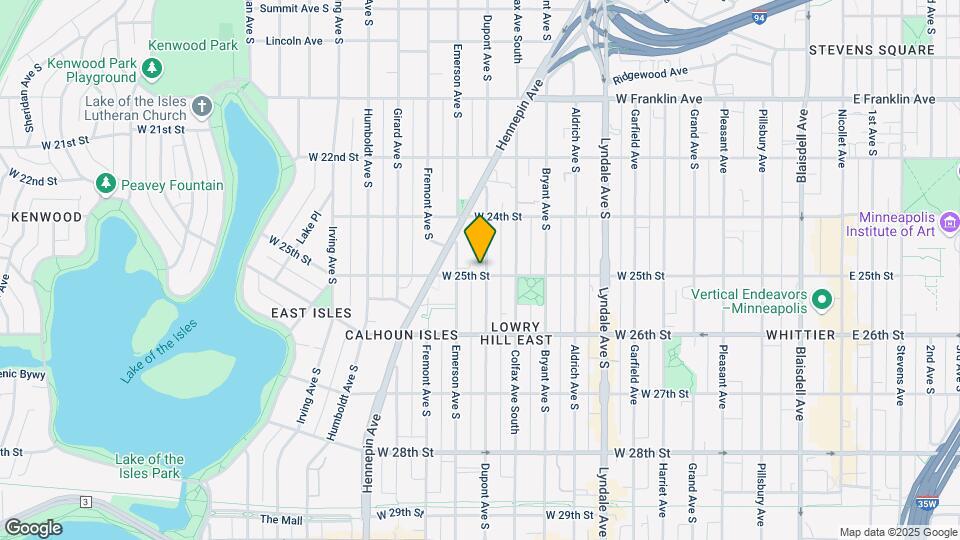 2440 Dupont Ave S Mapa y Detalles de la Ubicación