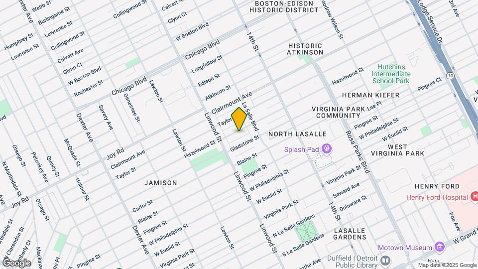 2477 Hazelwood St Map and Location Details