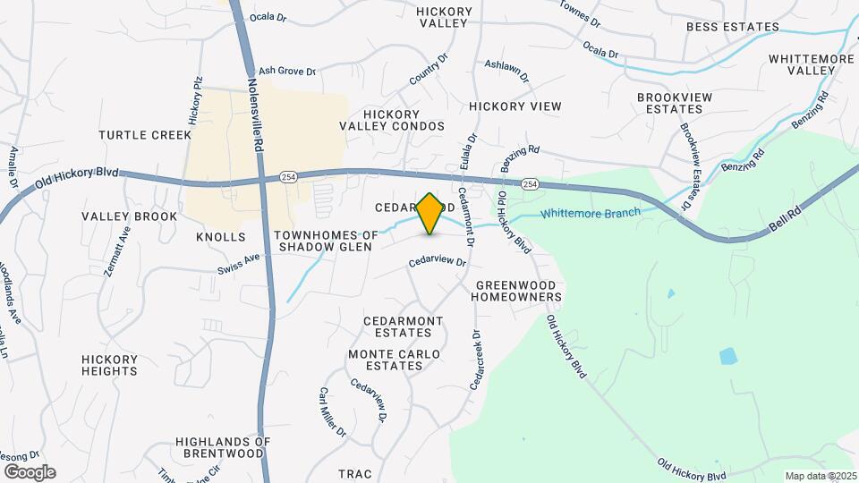 421 Cedarvalley Dr Map and Location Details
