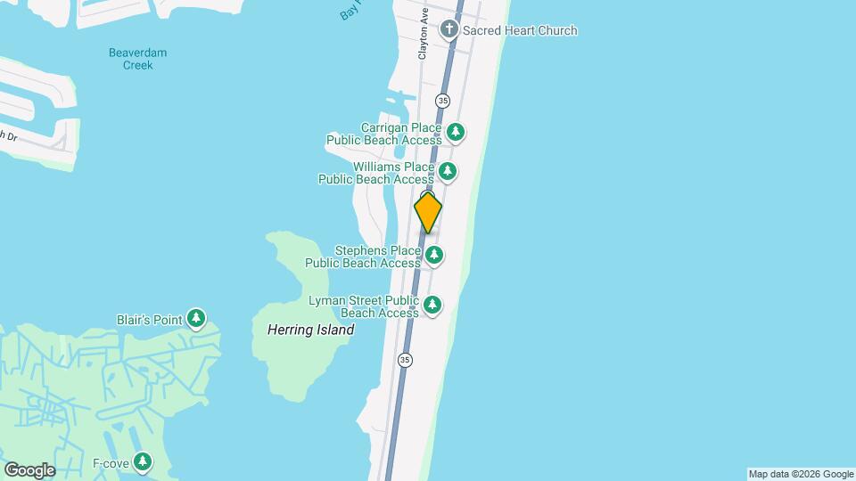 973 Ocean Ave Map and Location Details