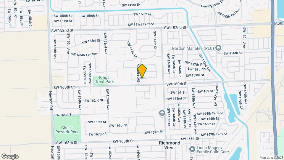 14850 SW 159th St Map and Location Details