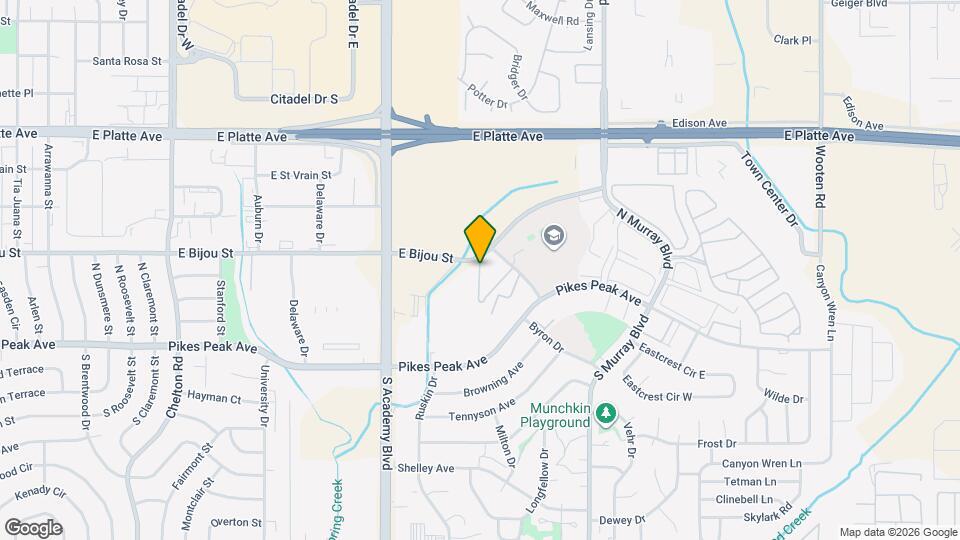 Cottonwood Park Apartments Map and Location Details