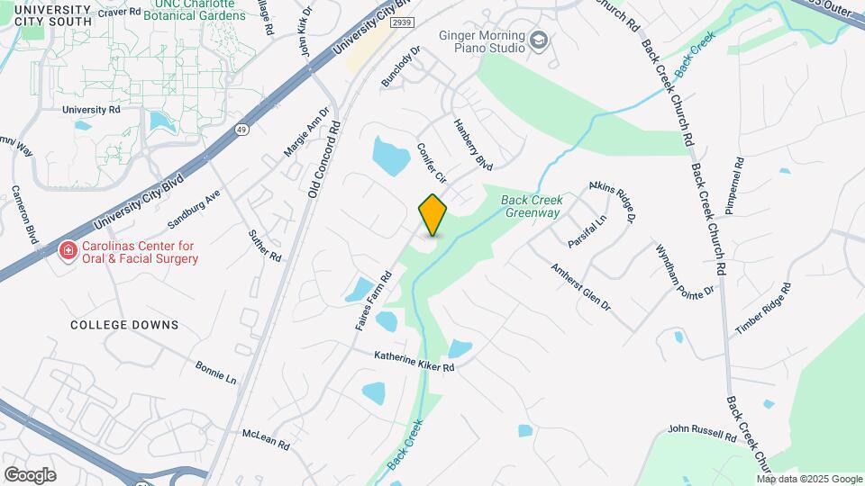 1733 Josie St Mapa y Detalles de la Ubicación