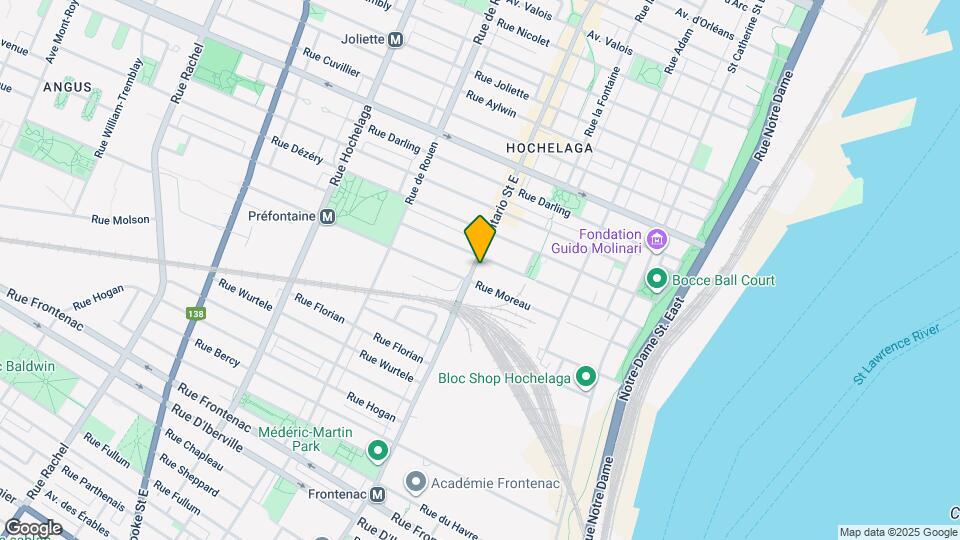 3124-3130 E Ontario E Map and Location Details