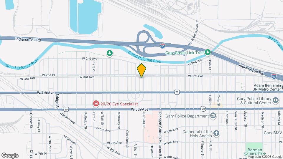 310 Garfield St Map and Location Details