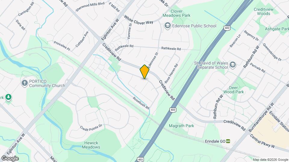 5003 Rosebush Rd Map and Location Details