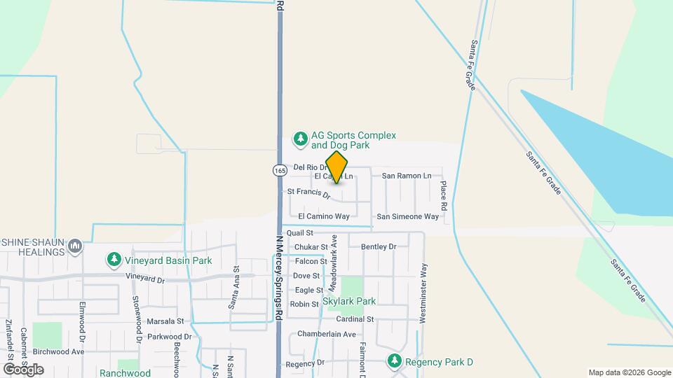 827 Mesa Ct Map and Location Details