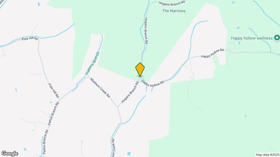 286 Hogans Branch Rd Map and Location Details