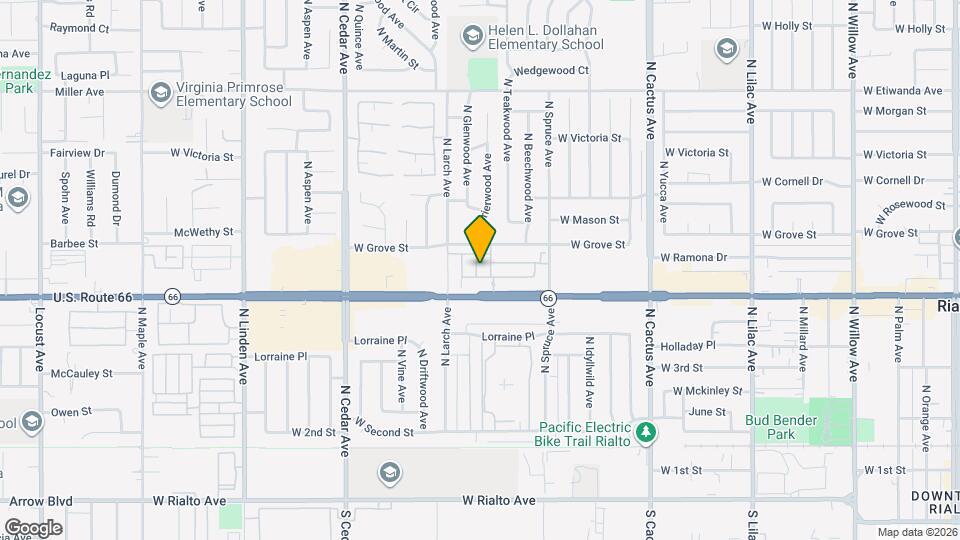 467 W Buttercup Ln Map and Location Details