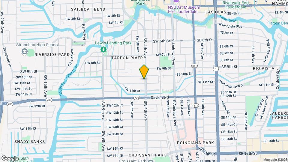 1015 SW 4th Ave Map and Location Details