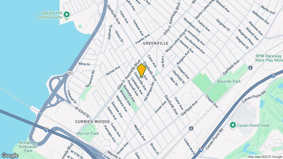 48 Greenville Ave, Unit 2nd floor Map and Location Details