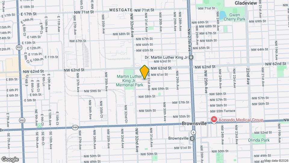 3127 NW 60th St Map and Location Details