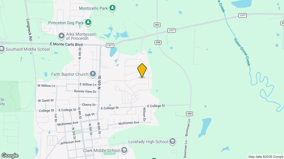 1211 Princeton Hts Blvd Map and Location Details