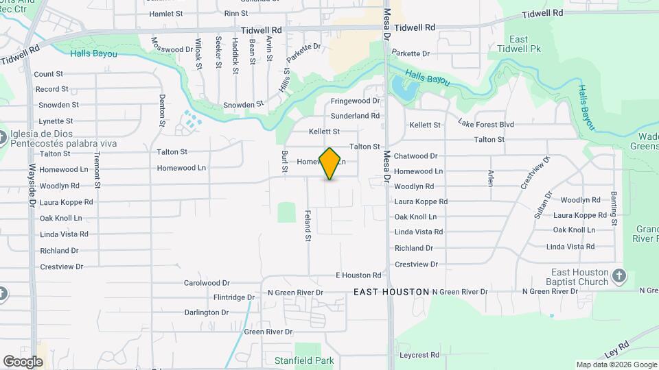 8814 Livings St Map and Location Details