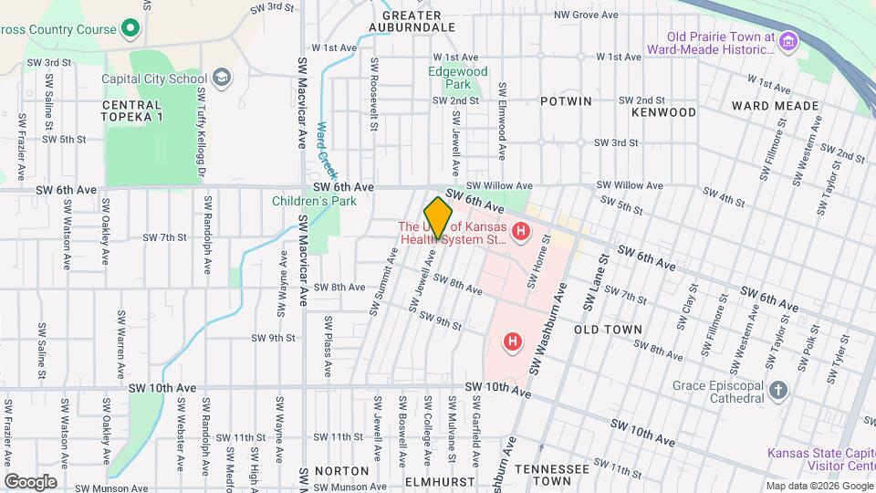 710 SW Jewell Ave Map and Location Details