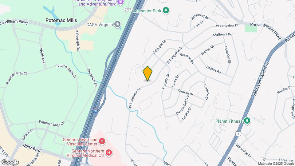 2303 W Longview Dr Map and Location Details