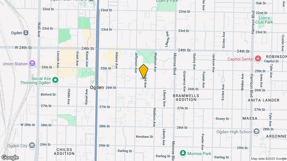 2547 Orchard Ave Map and Location Details