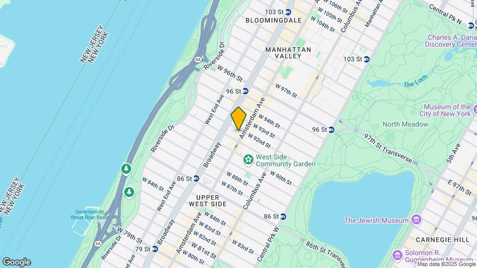 642-654 Amsterdam Ave Mapa y Detalles de la Ubicación