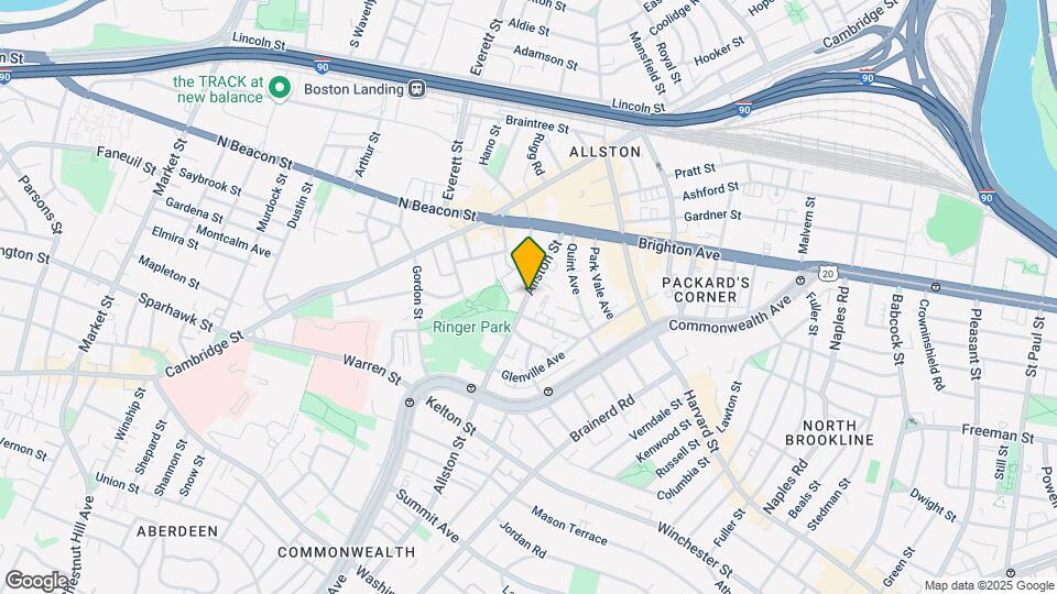 58 Allston St, Unit 3 Map and Location Details