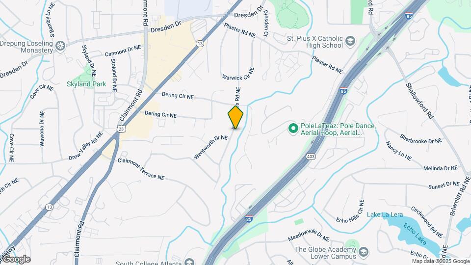 2473 Woodacres Rd NE Mapa y Detalles de la Ubicación
