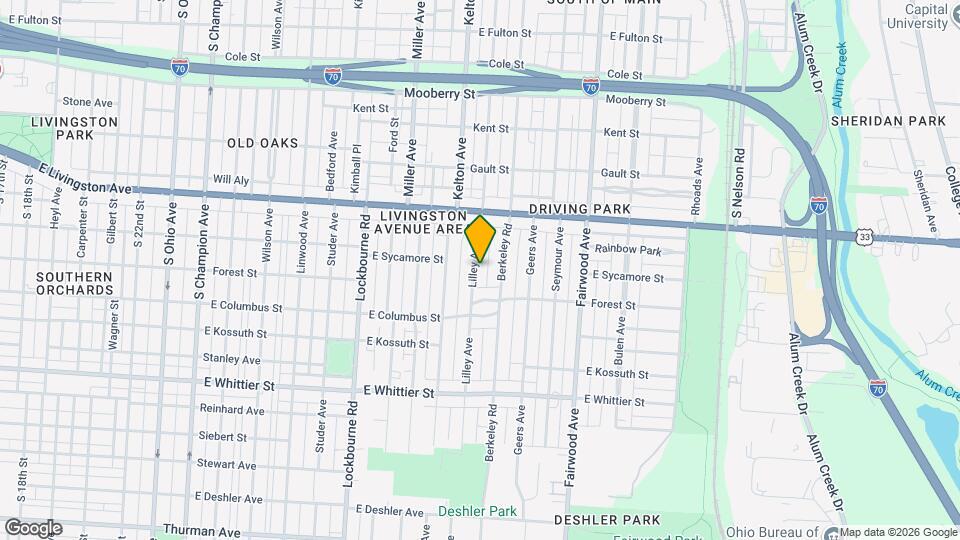 952 Lilley Ave Mapa y Detalles de la Ubicación
