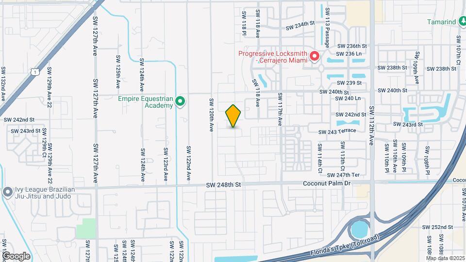 11910 SW 243rd St Map and Location Details