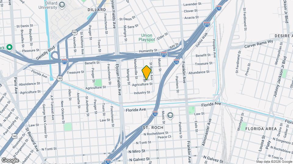 2911 Spain St Map and Location Details