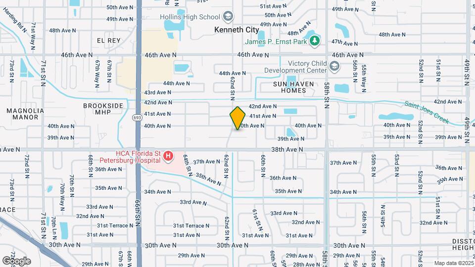 6181 39th Ave N Map and Location Details