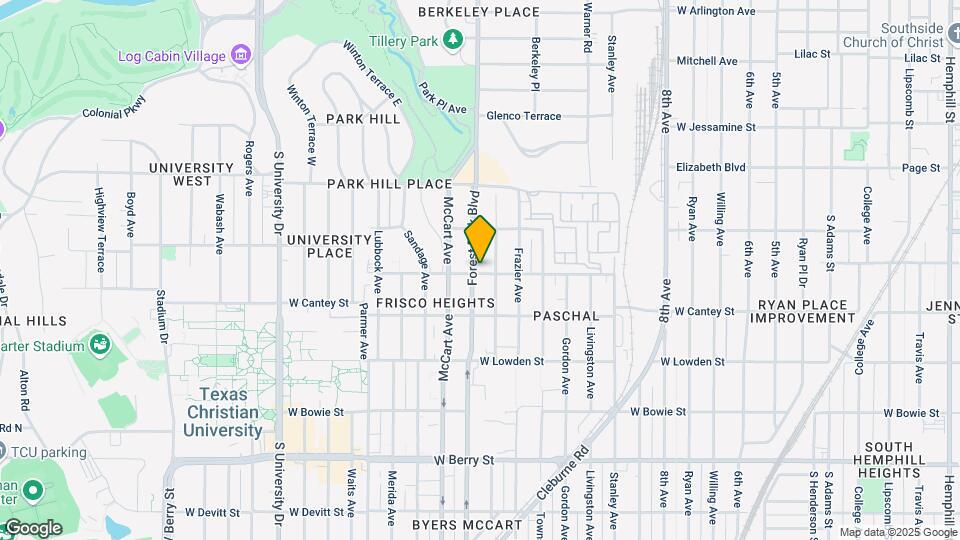 2641 Forest Park Blvd Map and Location Details