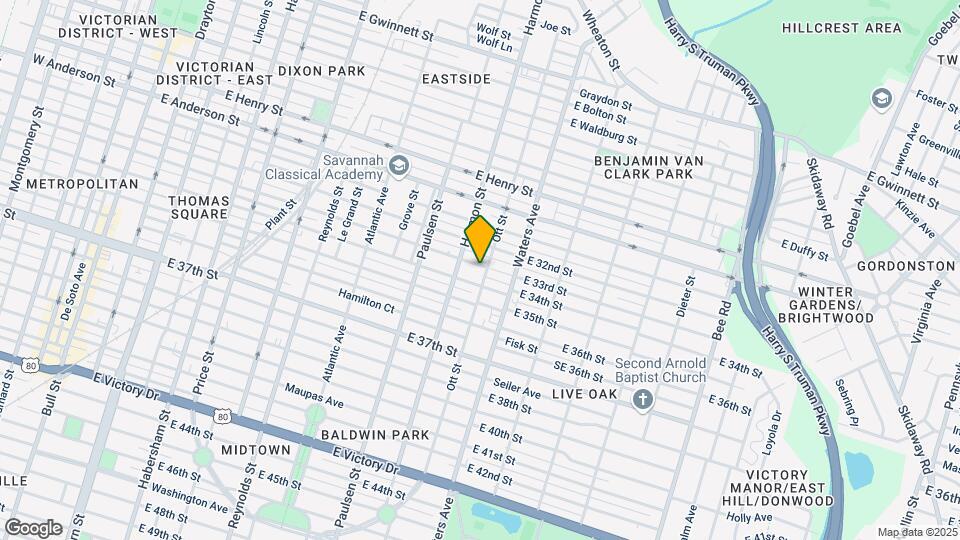 1701 Ott St Map and Location Details