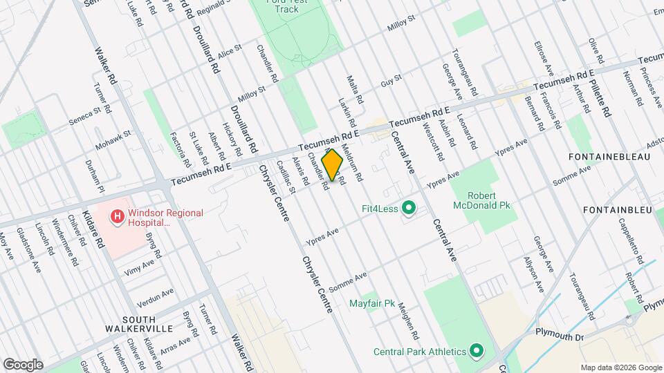 2318 Chandler Rd Map and Location Details