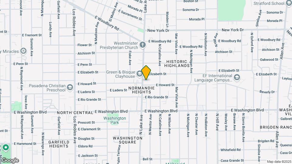 1540 N Lake Ave, Unit 1540 Map and Location Details