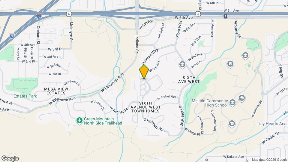 14667 W Ellsworth Ave Map and Location Details