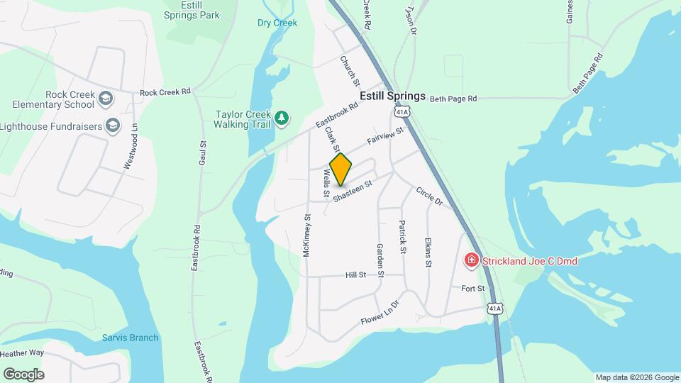 202 Shasteen St Mapa y Detalles de la Ubicación