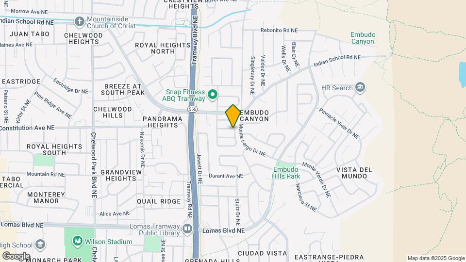 13136 Verbena Pl NE Map and Location Details