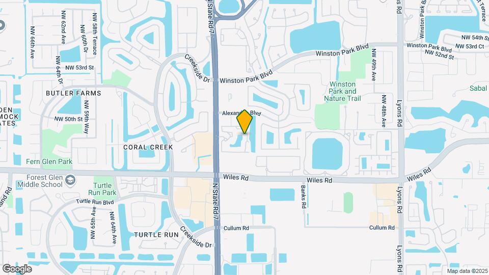 4832 N State Rd 7 Map and Location Details