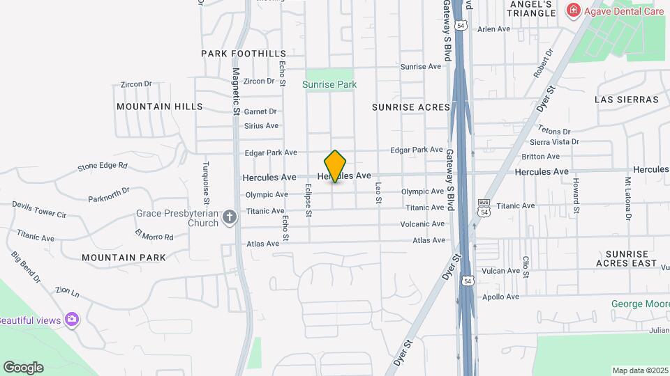 3801 Olympic Ave Map and Location Details