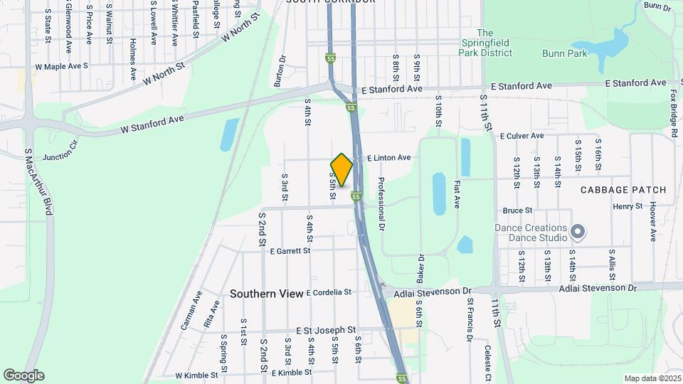 2944 S 5th St Map and Location Details