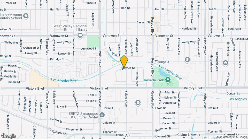18706 Haynes St Map and Location Details