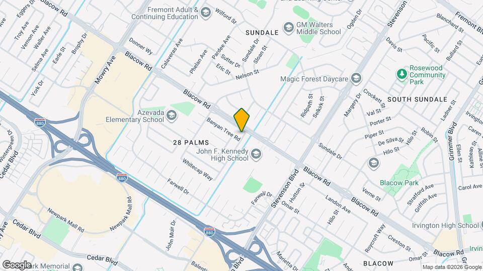 5051 Silver Reef Dr Map and Location Details
