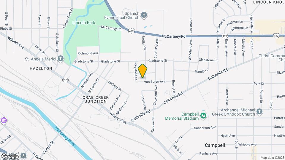 72 Van Buren Ave Map and Location Details