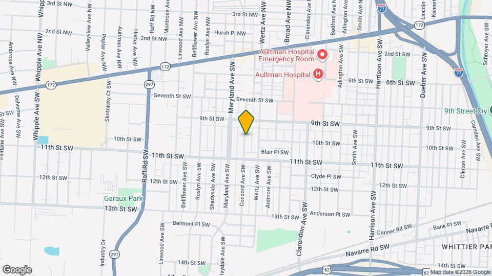 934 Concord Ave SW Map and Location Details