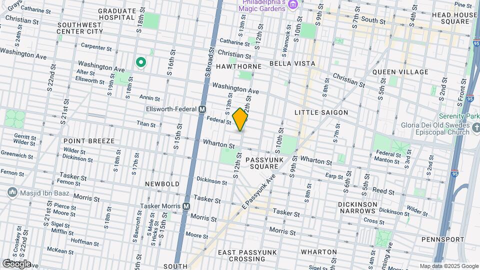 1216 S 12th St Map and Location Details