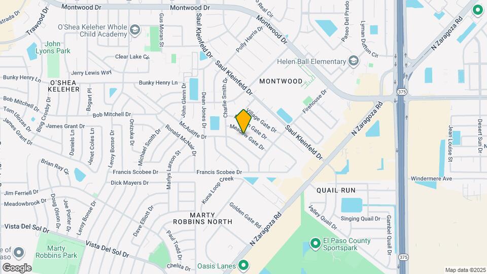 12032 Meadow Gate Dr Map and Location Details