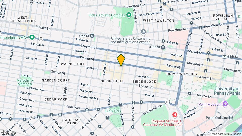 200-214 S 43rd St Map and Location Details