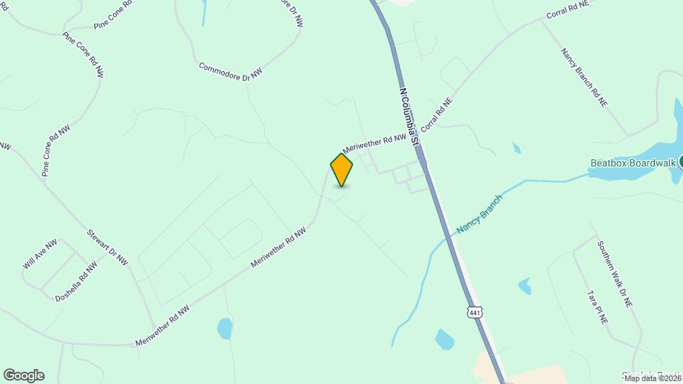 142 Cypress Oak Trail NW Map and Location Details