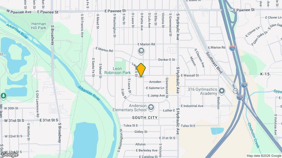 2807 S Pattie St Map and Location Details