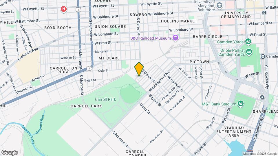 1329 Herkimer St Map and Location Details